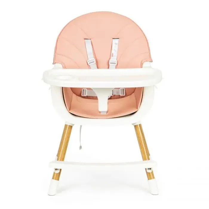 Стілець для годування Ecotoys 2 в 1 SMART Pink (HA-004 PINK) зображення 4