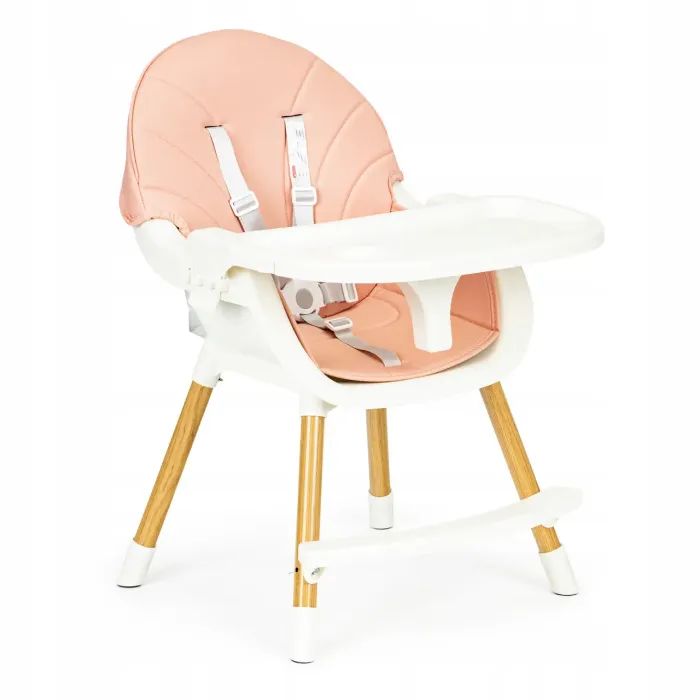 Стілець для годування Ecotoys 2 в 1 SMART Pink (HA-004 PINK) зображення 5