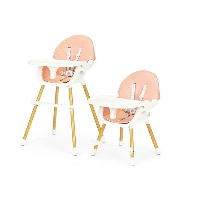 Стілець для годування Ecotoys 2 в 1 SMART Pink (HA-004 PINK) зображення 8