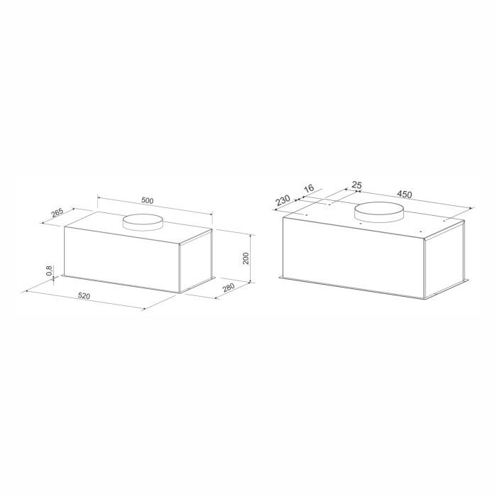 Витяжка кухонна Eleyus URBAN 700 LED 52 WH зображення 12