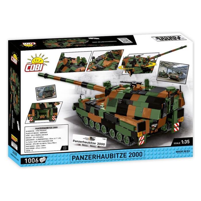 Конструктор Cobi САУ PzH 2000, 1006 деталей (COBI-2628) зображення 5
