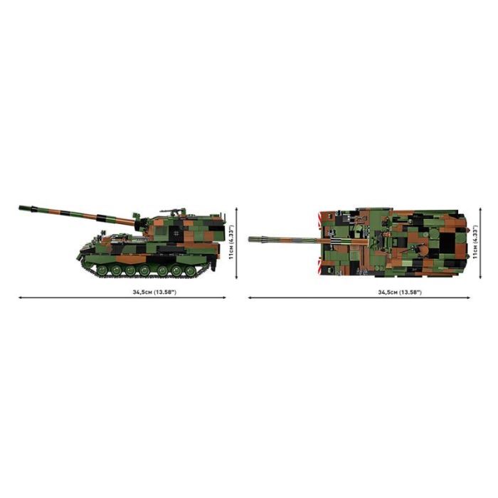 Конструктор Cobi САУ PzH 2000, 1006 деталей (COBI-2628) зображення 6