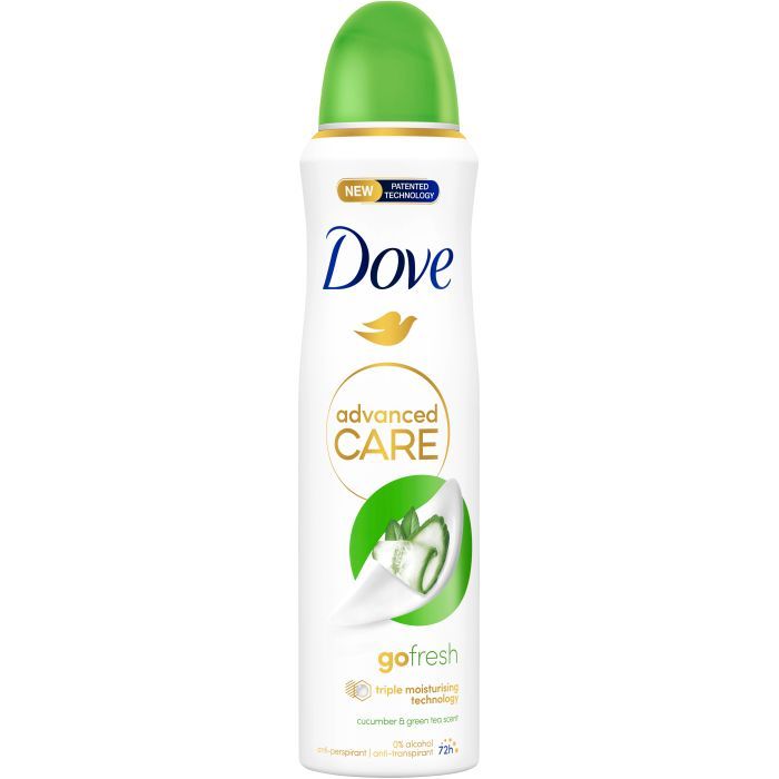 Антиперспирант Dove Прикосновение свежести 72 часа 150 мл (8720181339912)