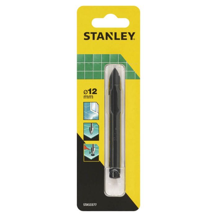 Сверло Stanley по плитке, стеклу d=12 мм, L=97 мм (STA53377) изображение 2