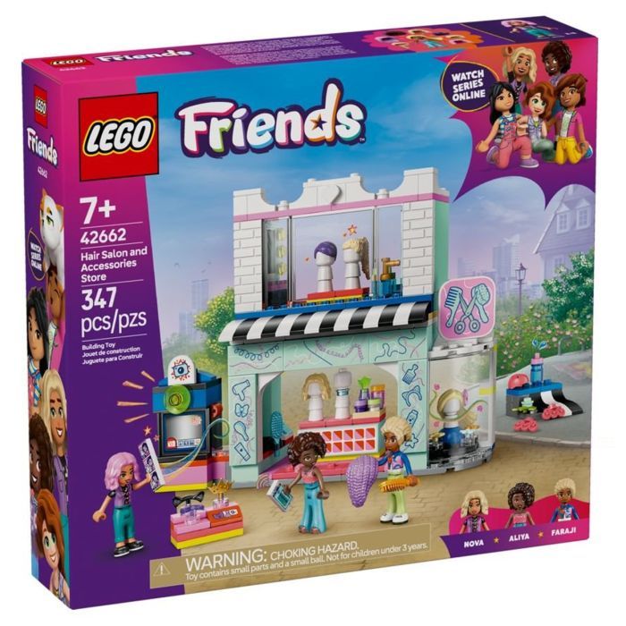 Конструктор LEGO Friends Парикмахерская и магазин аксессуаров (42662)