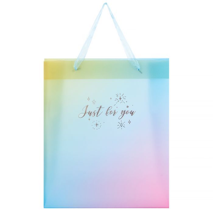 Подарочный пакет Axent пластиковый Just for you-1, 32х27 см (8504-37-A)