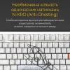 Клавиатура Ducky One 3 TKL Cherry MX Blue RGB UA USB White (DKON2187ST-CUAPXPWWWSC1) изображение 9