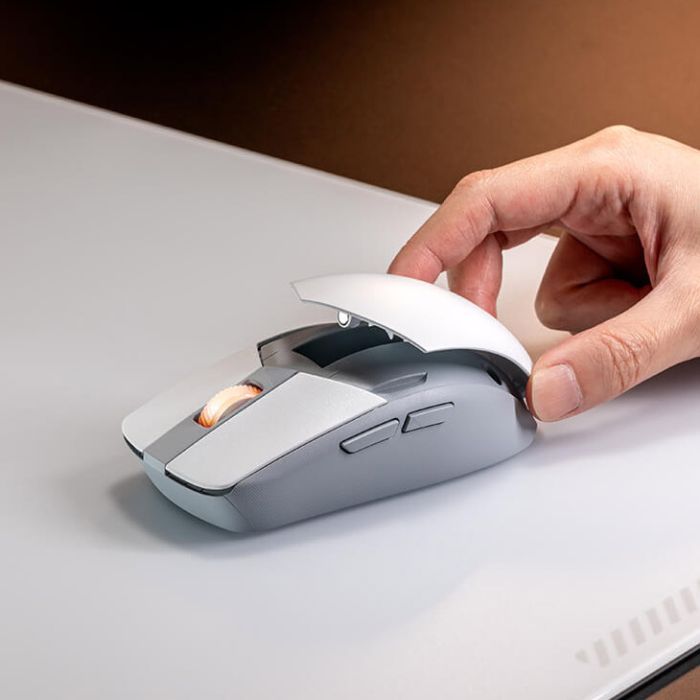 Мышка ASUS ROG Strix Impact III Wireless/Bluetooth White (90MP03D0-BMUA10) изображение 8