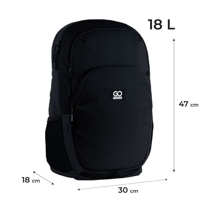 Рюкзак шкільний GoPack Education Teens 185 блакитний (GO25-185L-4) зображення 2