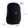 Рюкзак шкільний GoPack Education Teens 185 чорний (GO25-185L-2) зображення 2