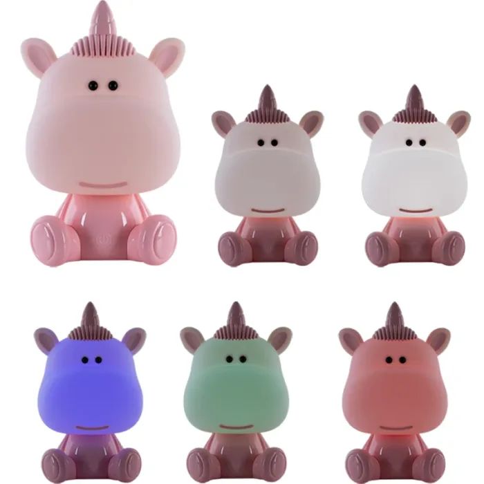 Ночник Kite Светильник LED с аккумулятором Unicorn, розовый (K24-491-1-2) изображение 4