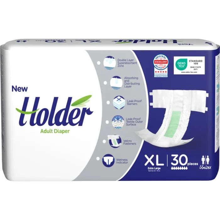 Подгузники для взрослых Holder Adult Diapers XL Extra Large 30 шт (8697405346660)
