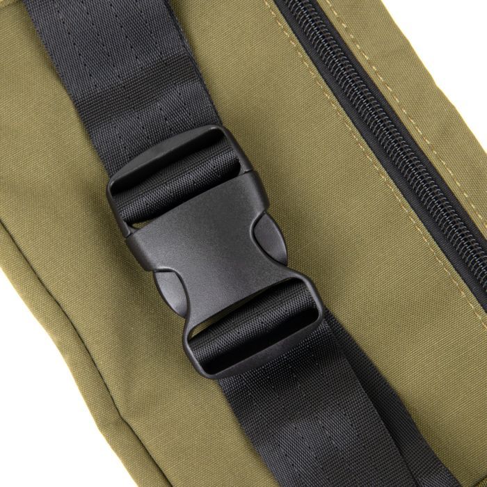 Сумка Vintage Бананка нейлон Зеленая (20636) изображение 7