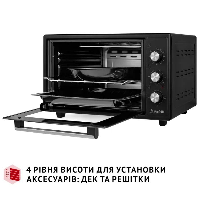 Электропечь Perfelli CLASSIC 37 GREY изображение 6
