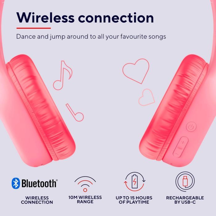 Наушники Trust Nouna Kids Wireless Blue (25275) изображение 4