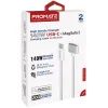 Дата кабель USB-C to MagSafe 3 white Promate (magcord-140pd.white) зображення 2