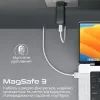 Дата кабель USB-C to MagSafe 3 white Promate (magcord-140pd.white) зображення 3