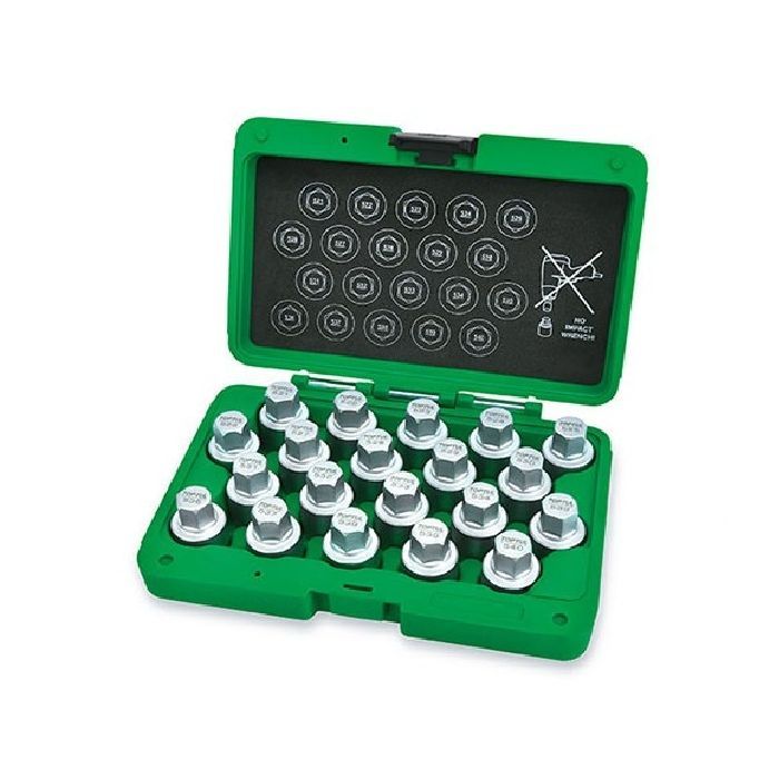 Набор торцевых головок Toptul для секреток VW 20шт. (JGAI2001)