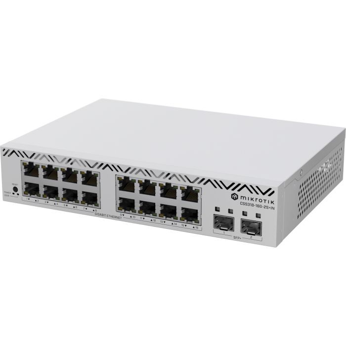 Комутатор мережевий Mikrotik CSS318-16G-2S+IN зображення 2