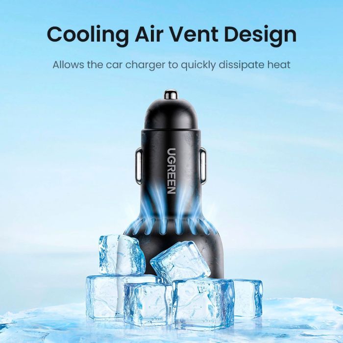 Зарядное устройство Ugreen 3xUSB 130W (2xUSB-C+USB-A) QC 3.0 black (CD293) (90413) изображение 10