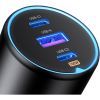 Зарядное устройство Ugreen 3xUSB 130W (2xUSB-C+USB-A) QC 3.0 black (CD293) (90413) изображение 3