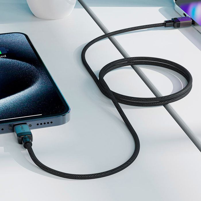 Дата кабель USB-C to USB-C 1.2m 3A C9-03 Acefast (6974316282679) изображение 7