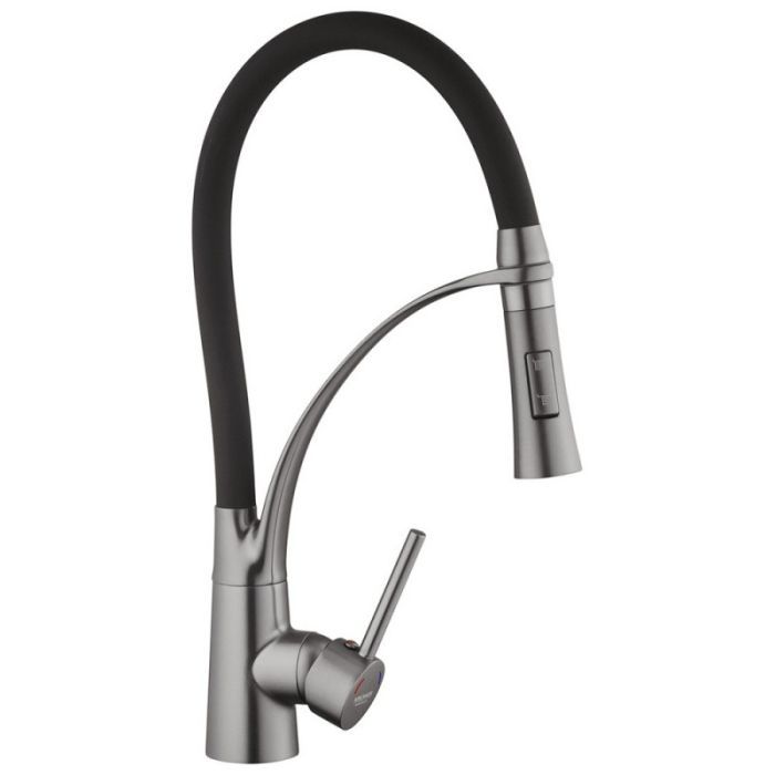 Змішувач Kroner Ersel-GRP03393BLK зображення 3