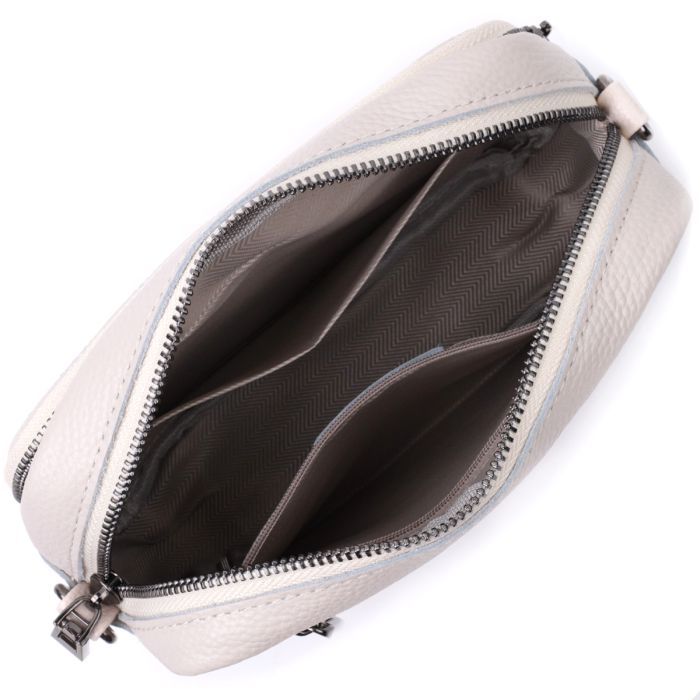 Сумка Vintage Из натуральной кожи Белая (22633) изображение 9