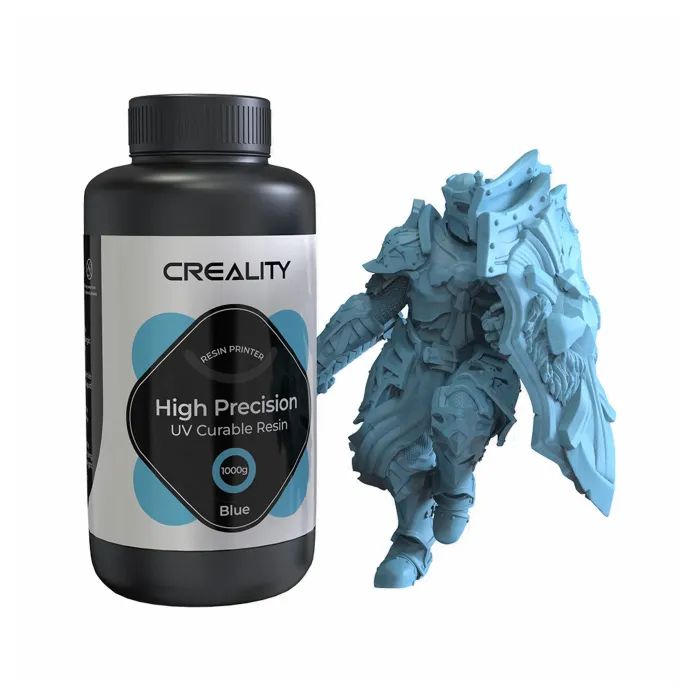 Фотополимерная смола Creality Resin, LCD 8K High Precision 1кг, blue (3302190002)