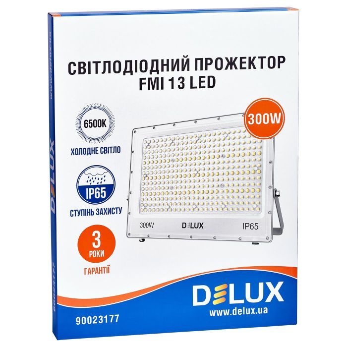Прожектор Delux FMI 13 LED 300Вт 6500K IP65 (90023177) изображение 3