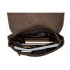 Сумка Vintage На плечо Коричневая (20007) изображение 6
