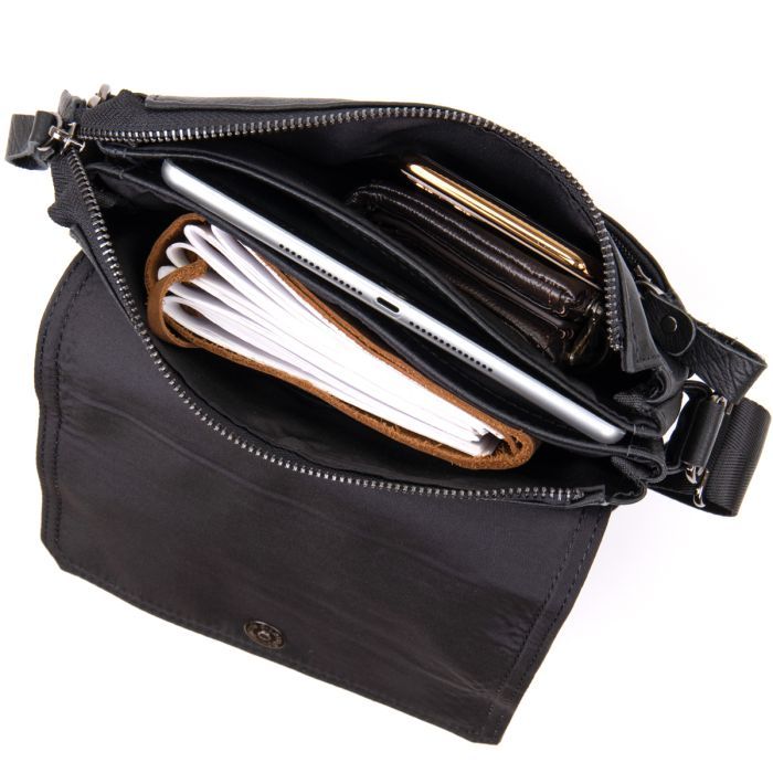 Сумка Vintage Черная (20442) изображение 6