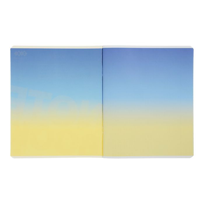 Зошит ZiBi GRADIENT 48 аркушів, клітинка жовто-блакитний (ZB.1702-85) зображення 3