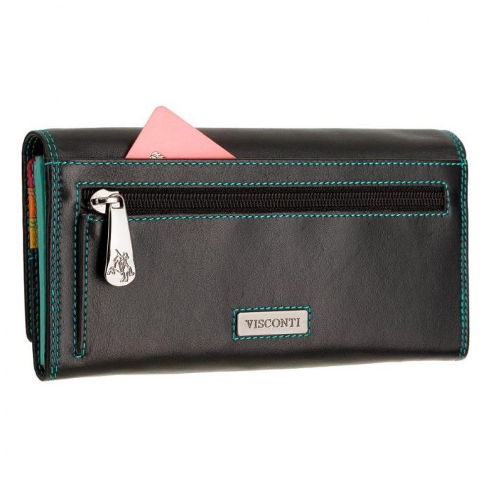 Гаманець Visconti R11 Paloma з RFID Black/Rhumba (R11 BLK/RHUMBA) зображення 3