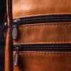 Сумка Vintage Мужская с ручкой кожаная Рыжая (21273) изображение 11