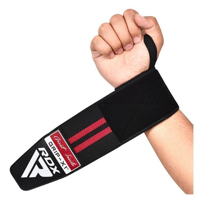 Бинт для спорта RDX Gym Wrist Wrap R11 Black/Blue (WAH-WR11BU)