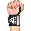 Бинт для спорта RDX Gym Wrist Wrap R11 Black/Red (WAH-WR11BR) изображение 4