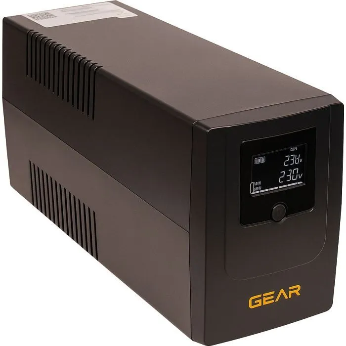 Пристрій безперебійного живлення GEAR GU-1500MLCD