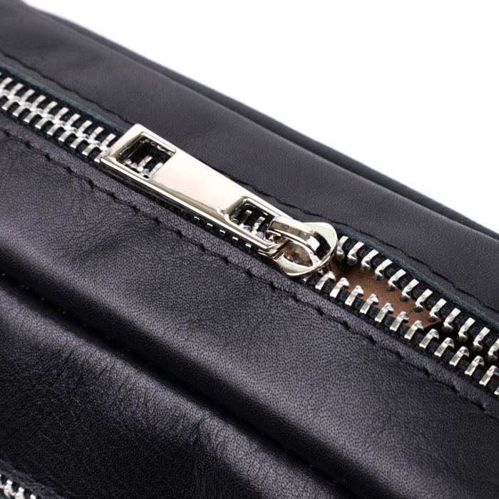 Сумка Shvigel Из натуральной кожи Черная (22825) изображение 6