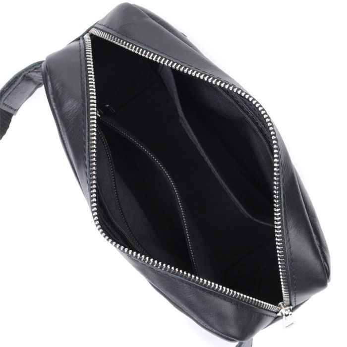 Сумка Shvigel Из натуральной кожи Черная (22825) изображение 7