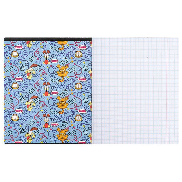 Зошит Kite Garfield, 18 аркушів, клітинка (GF24-236) зображення 7