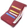 Гаманець ST Leather З натуральної шкіри Бордовий (22551) зображення 6