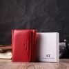Гаманець ST Leather Шкіряний Червоний (22505) зображення 10