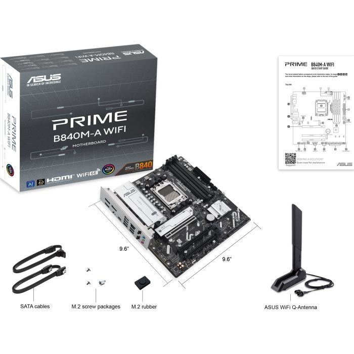 Материнская плата ASUS PRIME B840M-A WIFI изображение 7