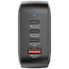 Зарядний пристрій Verbatim MiniGaN 100 W 4 ports (3xUSB-C/1xUSB-A) (32231) зображення 3