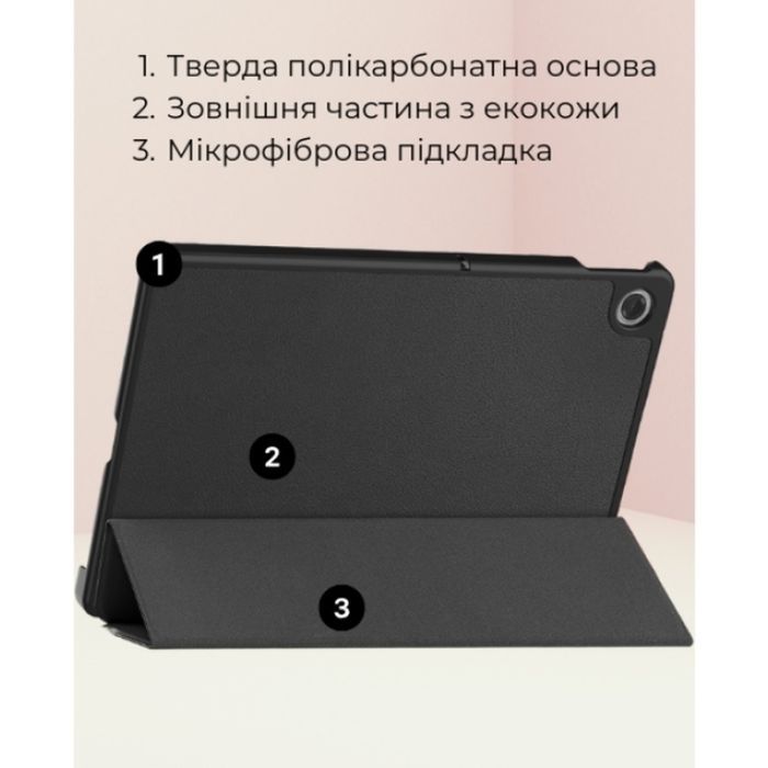 Чехол для планшета AirOn Premium Lenovo Tab M10 4th Gen 2025 TB-311FU / TB-311XU + film Black (4822352781170) изображение 9