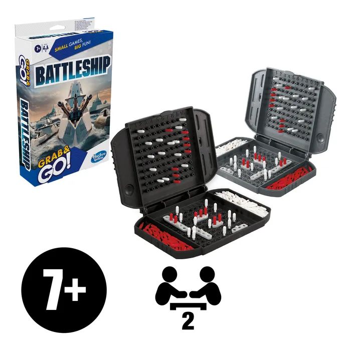 Настольная игра Hasbro дорожная Морской бой (F8252) изображение 3