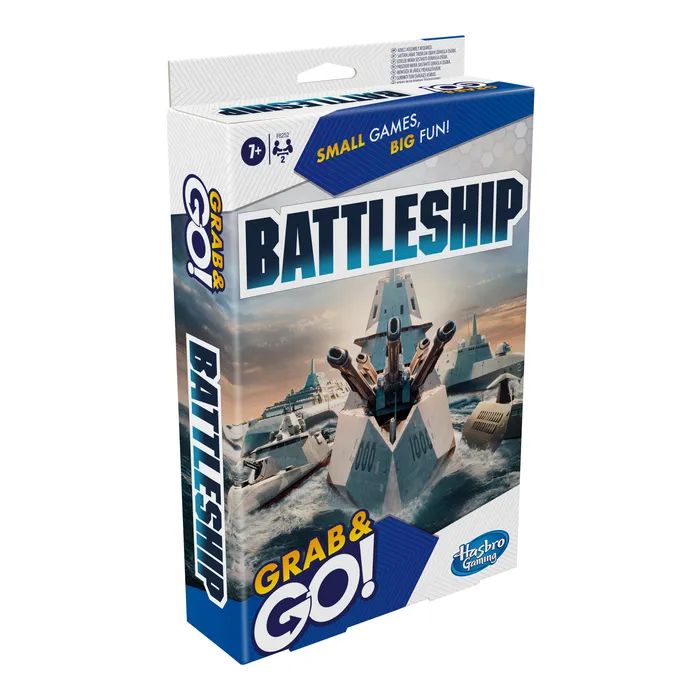 Настольная игра Hasbro дорожная Морской бой (F8252) изображение 4