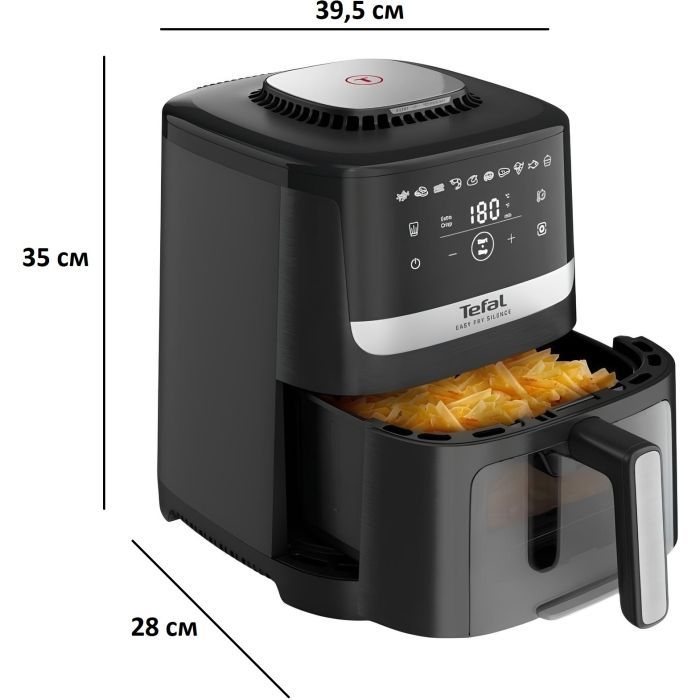 Мультипечь Tefal Easy Fry Silence Vision XL (EY5568E0) изображение 4