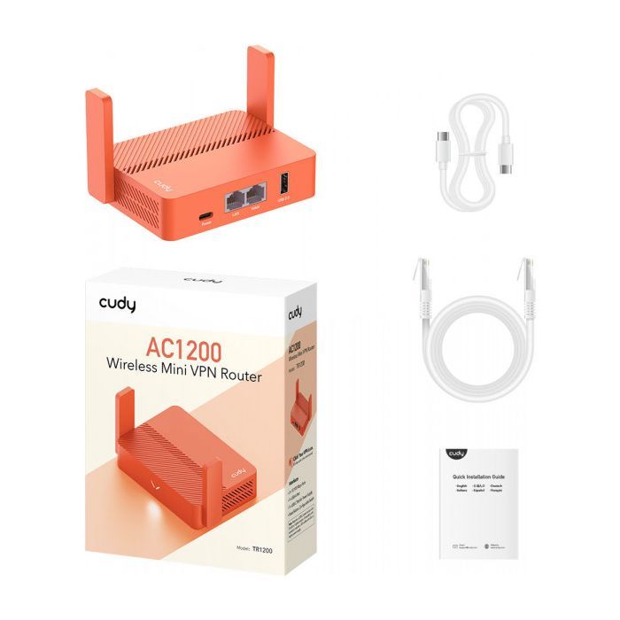 Маршрутизатор Cudy TR1200_EU_V1.0 изображение 4
